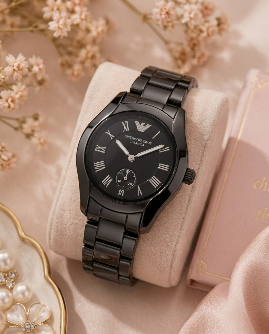 Emporio Armaan i AR1418 Ceramica Silver