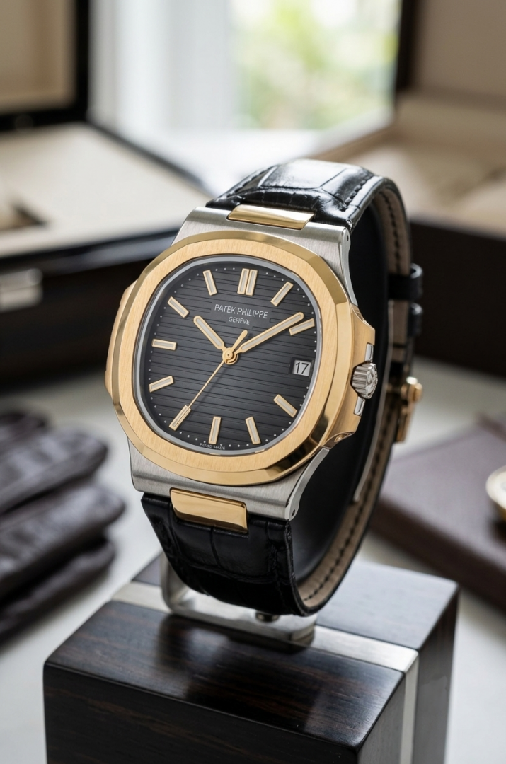 Pate  Philippe Nautilus - Leather Strap WC 2014