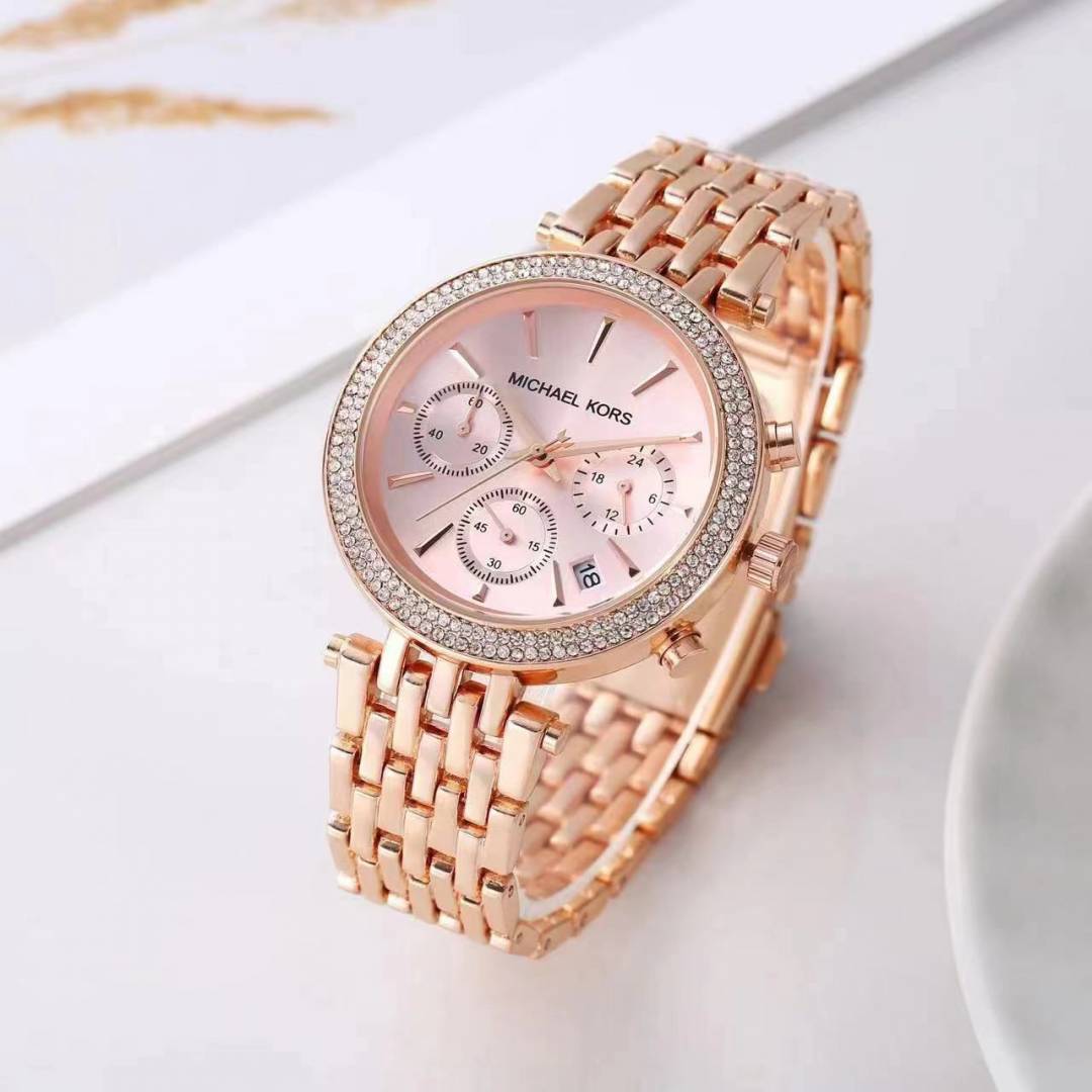 Michael l kors Darci Chronograph Copper-Pink