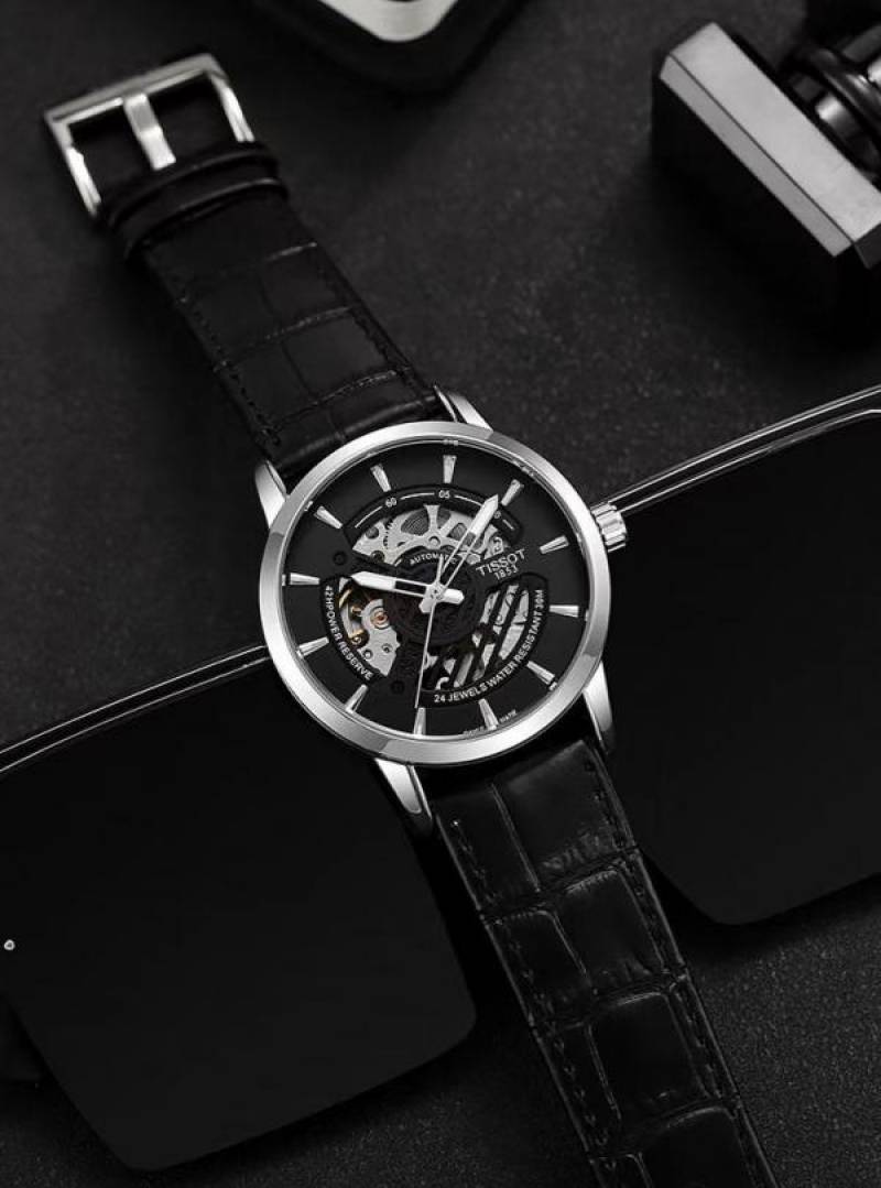 Tisso Skeleton Automatic Open Heart Premium