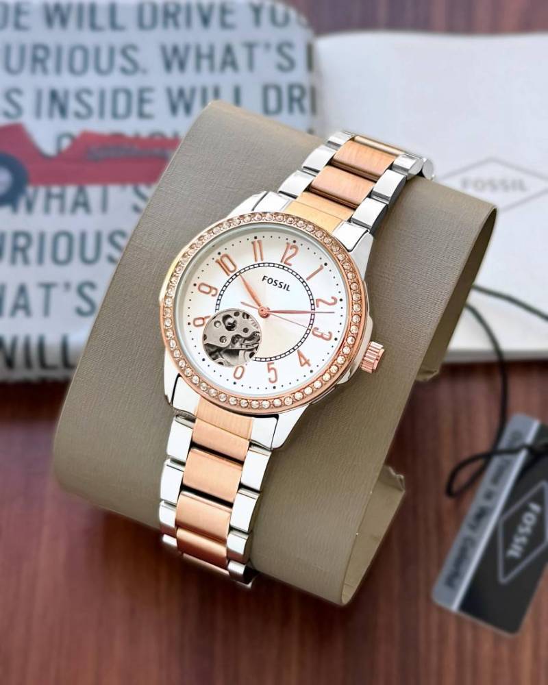 Fossii l Architect Automatic 2Ton Copper White