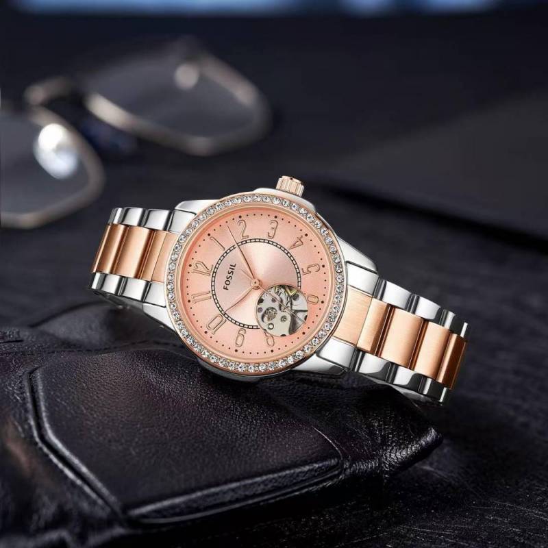Fossii l Architect Automatic 2Ton-Copper-Pink