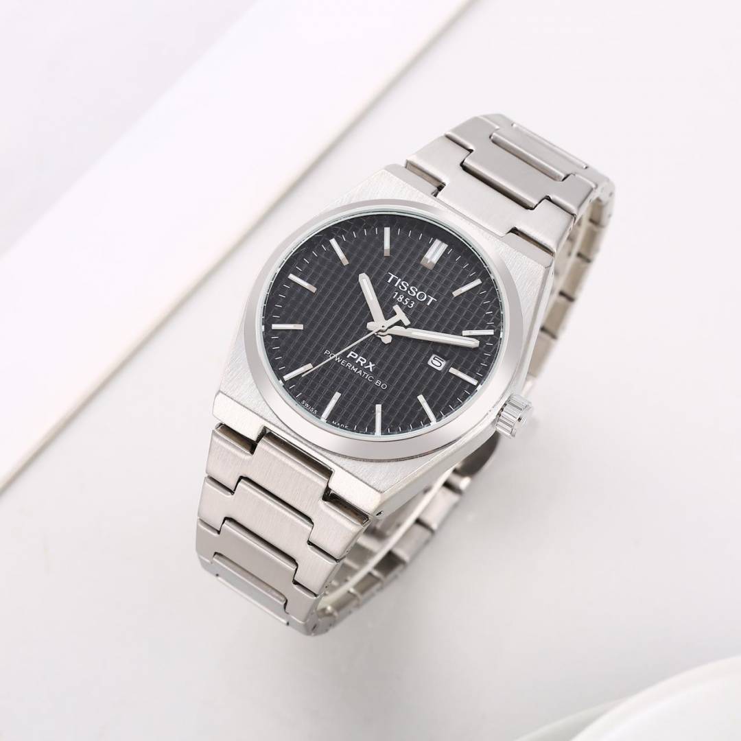 Tissoo t 1853 Prx Silver-Black