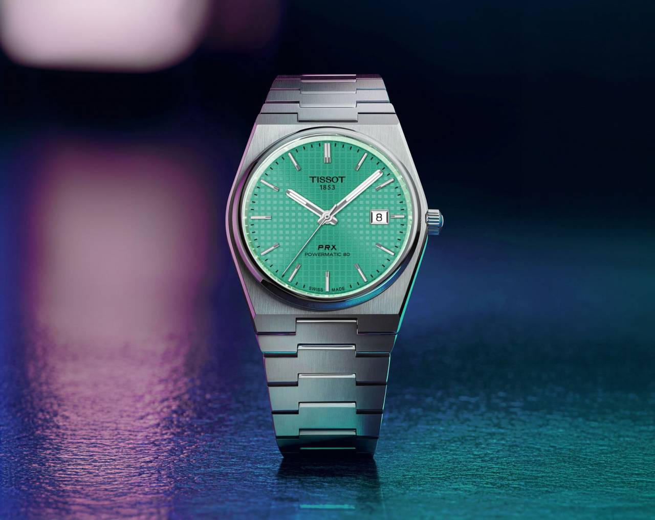 Tissoo t 1853 Prx Silver-Blue Silver-Tiffany