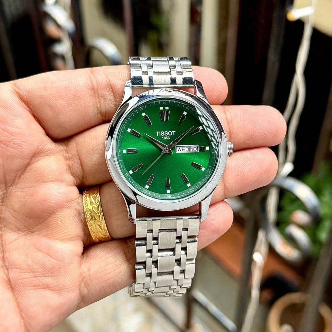 Tissoo t 1853 Day Date Lemon