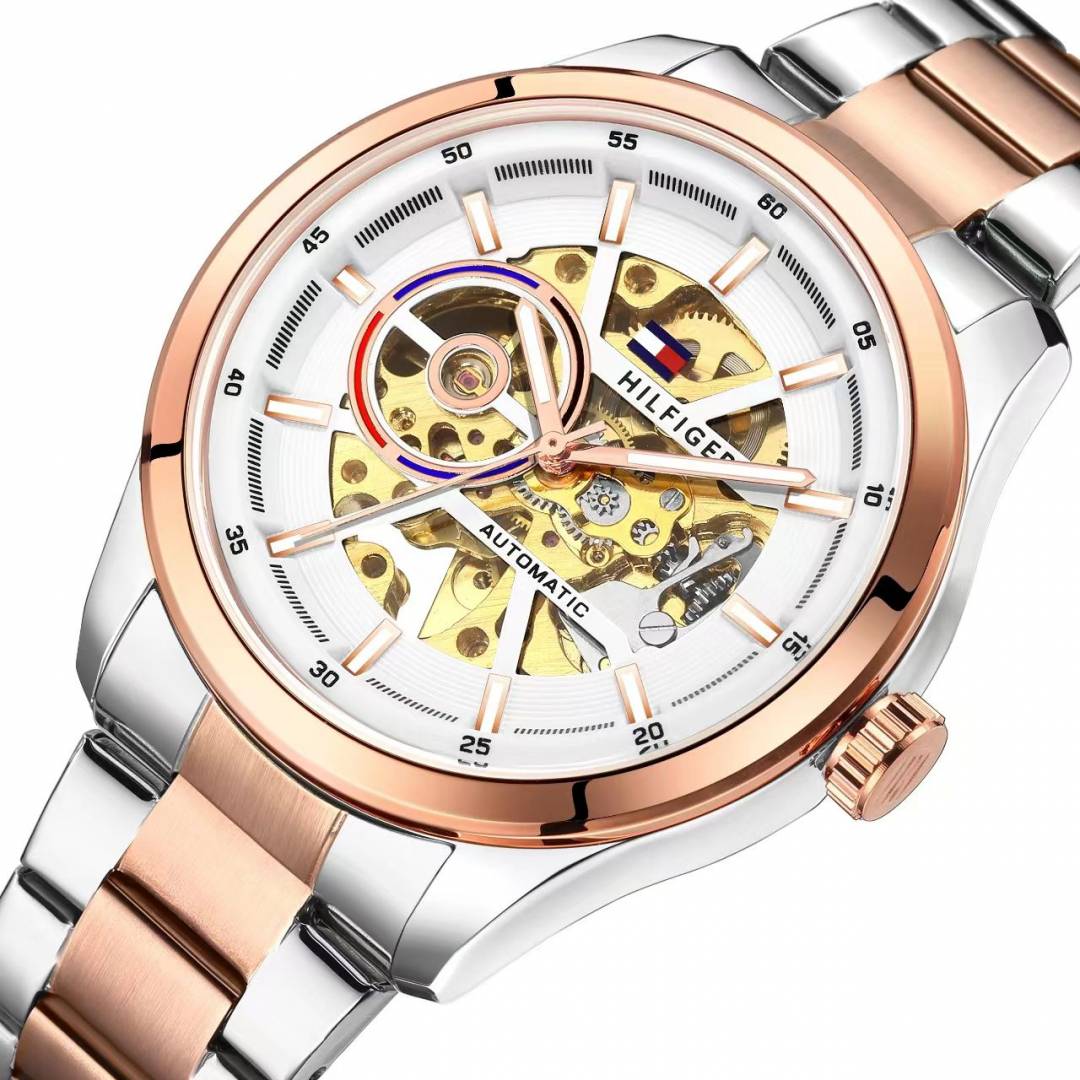 Tommmy Hilfige r Automatic 2Ton-Copper-White