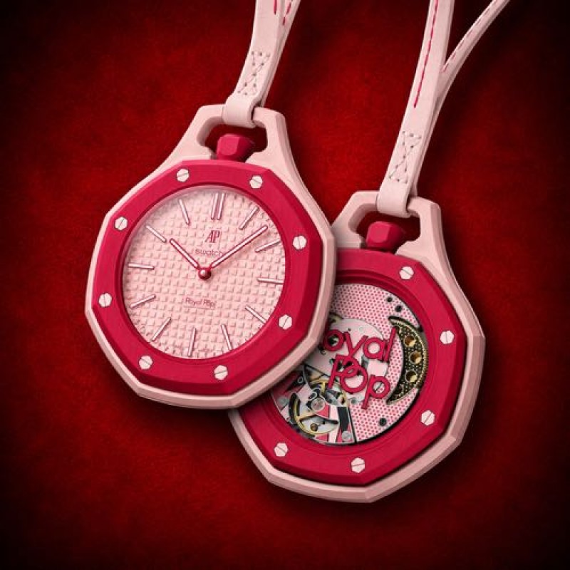 audemar piguet x  royal pop automatic full set