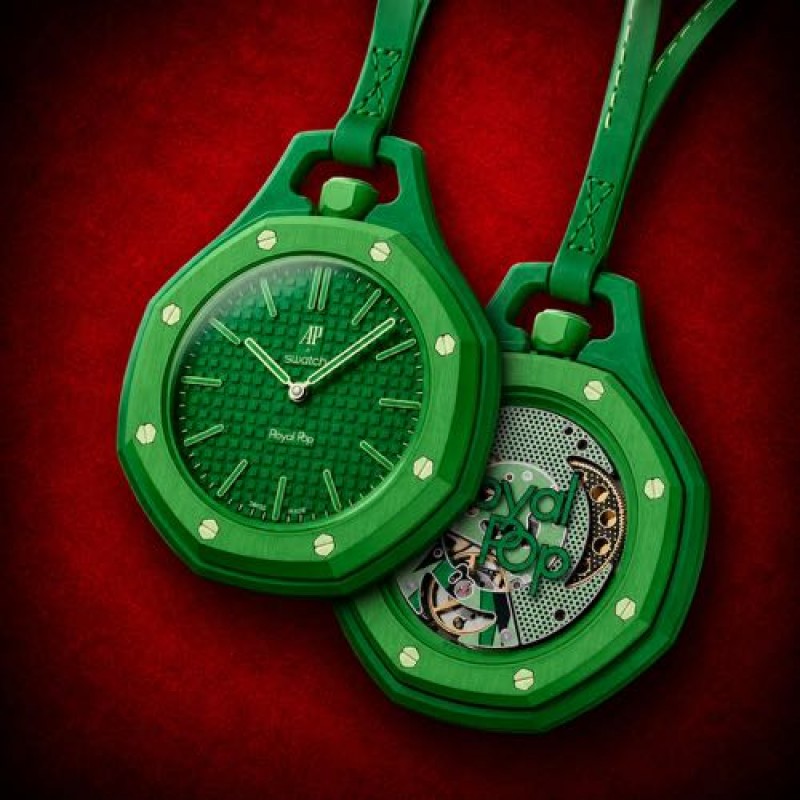 Audemar Piguet x Swach Royal Pop Automatic Full Set
