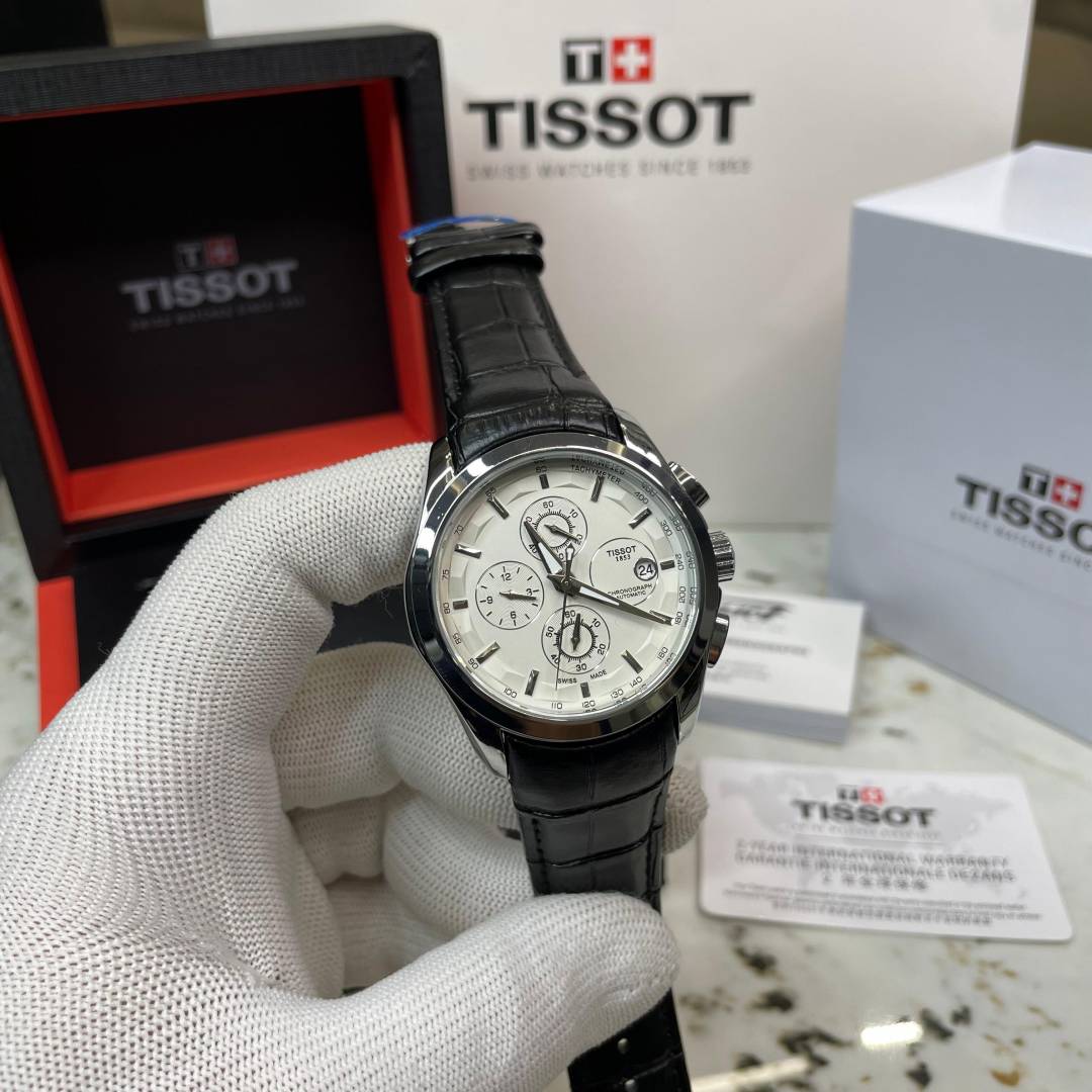 Tissoo t 1853 Couturier Black-Silver-White