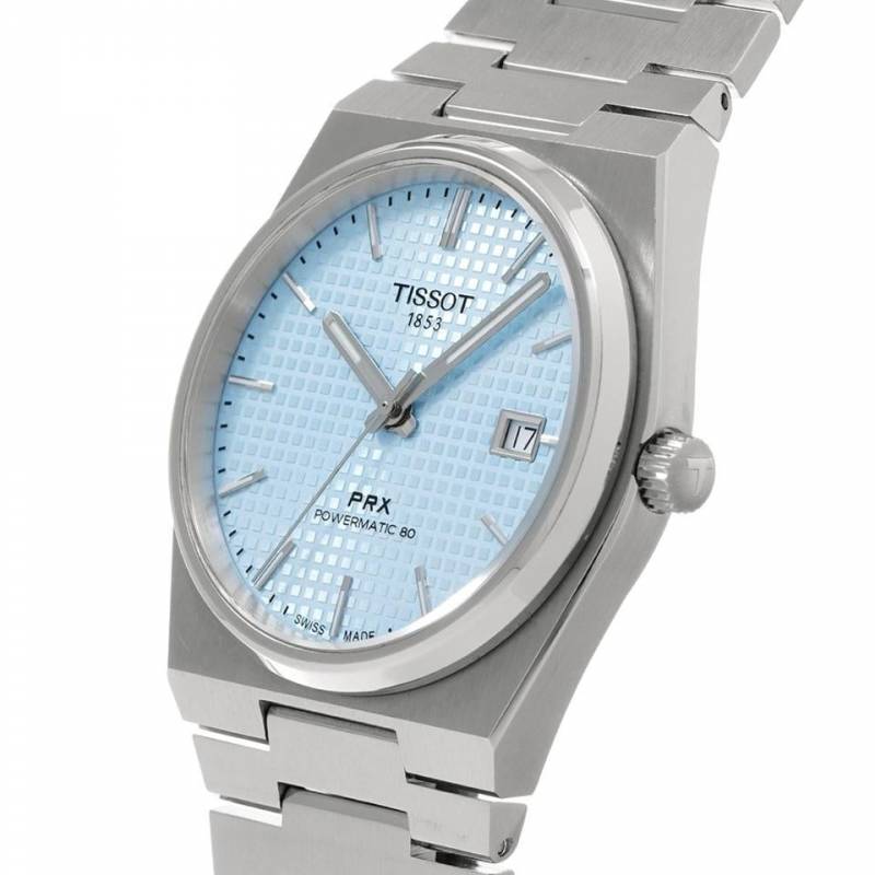 Alternative view of Tissort Prx 1853 Silver Tiffany Cheks Dial