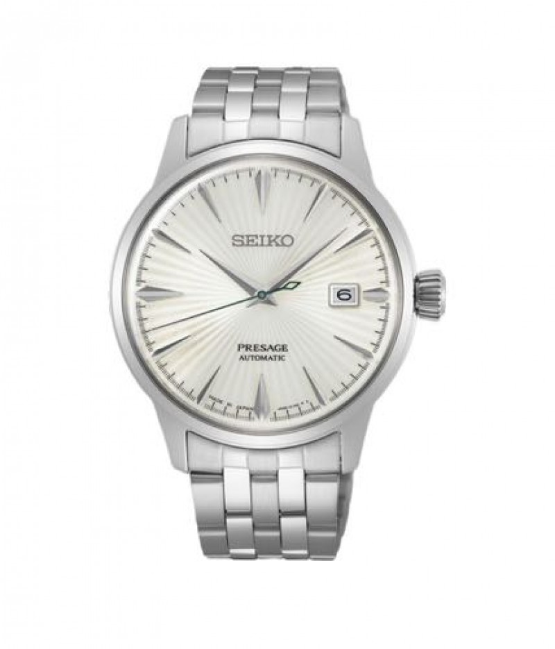 Seiko Presage Silver White