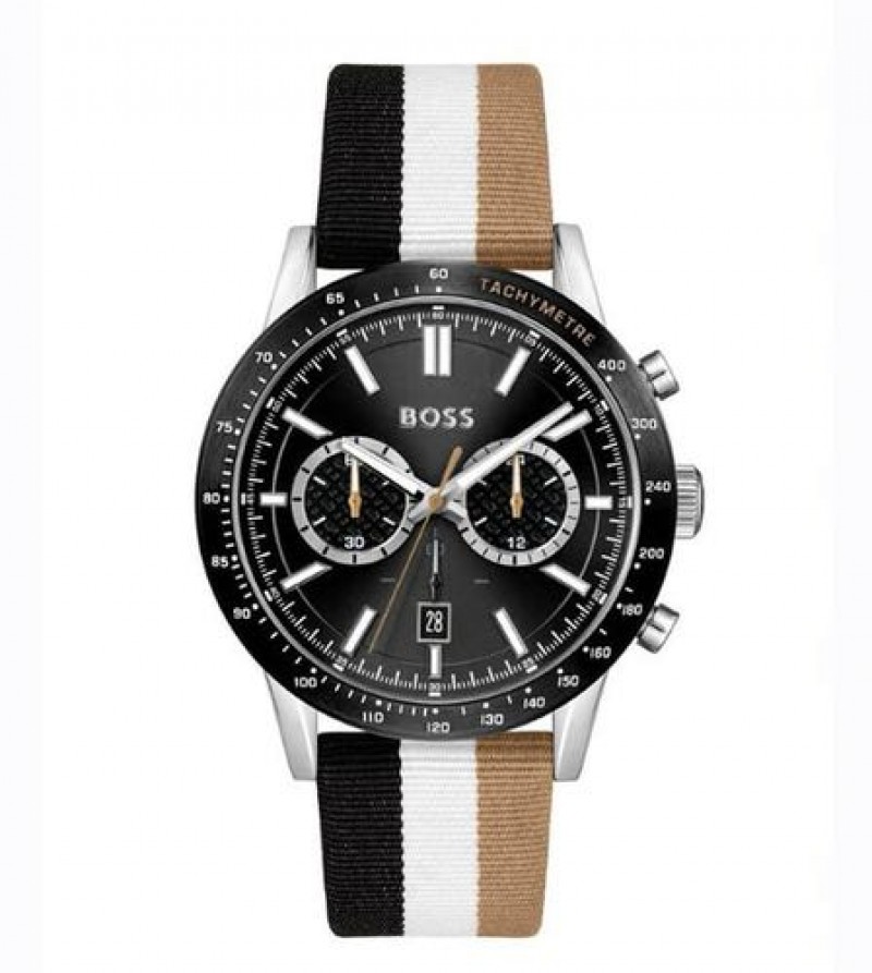 Hugo Bos Allure Chronograph Nato Strap
