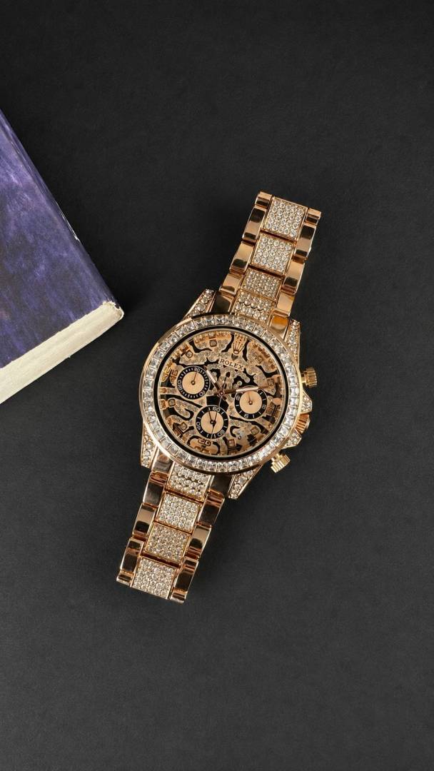 Rolee x eye of  tiger diamond mettal