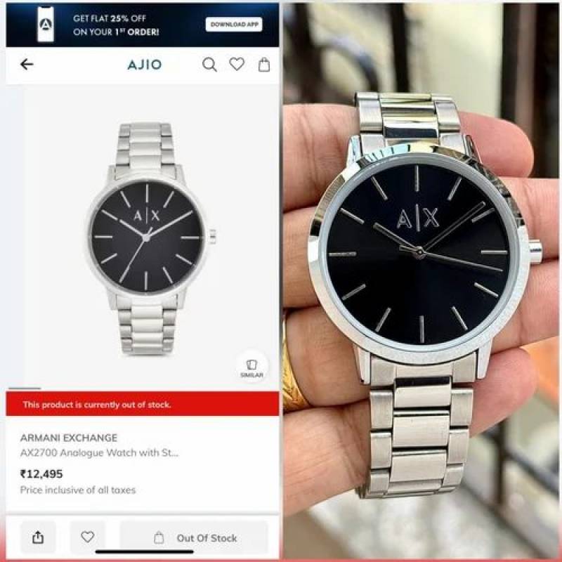Armaan i Exchange Classic Silver-Black