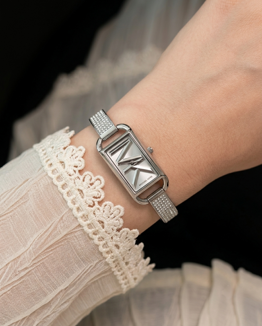 Michael l Kors Empire Silver