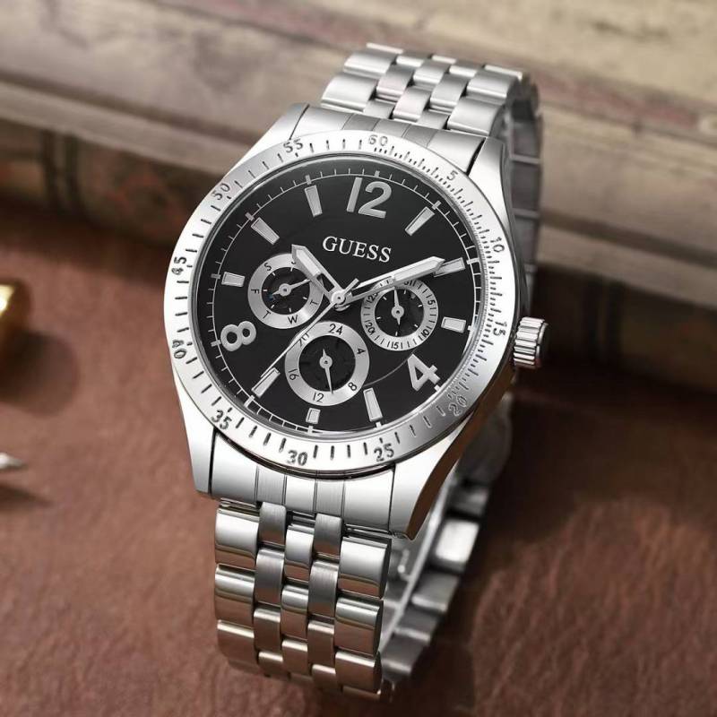 Guess Chronograph (All Working) Stainless Steel