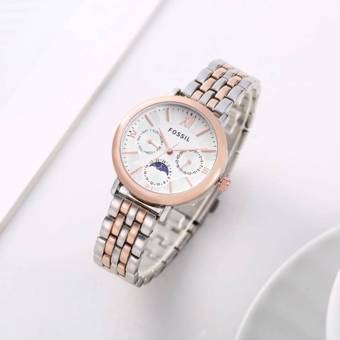 Fossii l Es3121 Jacqueline Sun Moon Two-Tone-White