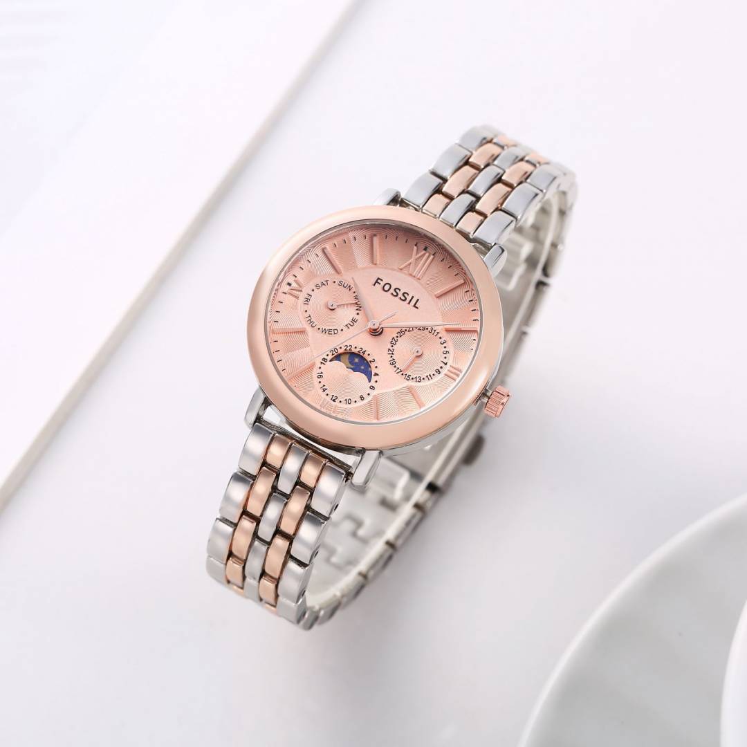 Fossii l Es3121 Jacqueline Sun Moon Two-Tone-Pink
