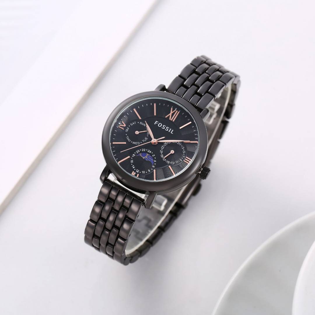 Fossii l Es3121 Jacqueline Sun Moon Black