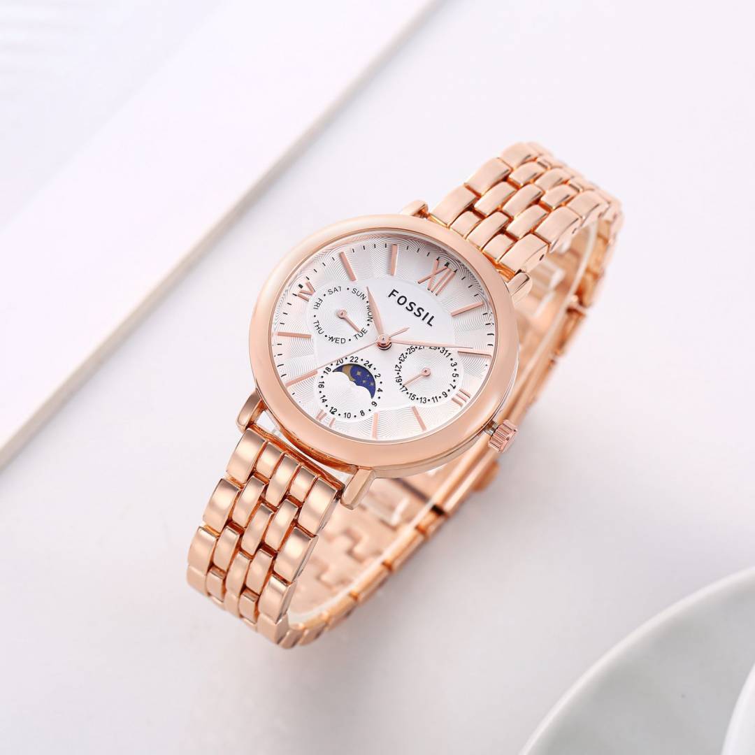 Fossii l Es3121 Jacqueline Sun Moon Copper-White