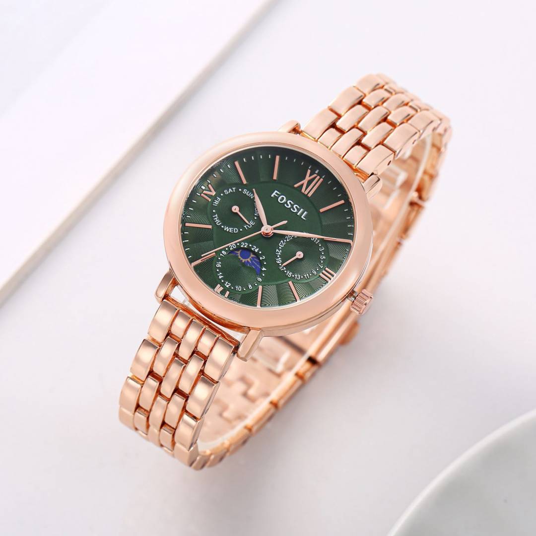 Fossii l Es3121 Jacqueline Sun Moon Copper-Green