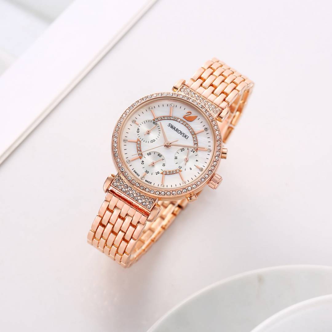 Swarovskk i Passage Chronograph Copper-White