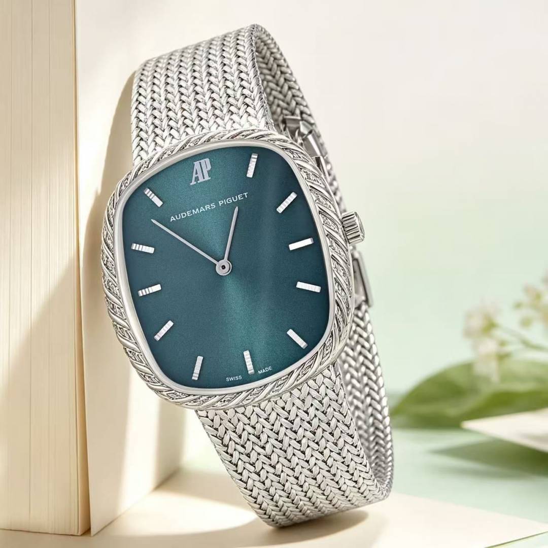 Audemarr s piguet silver green