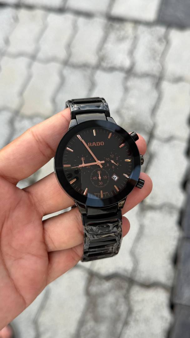 Radd o centrix-style all working ceramic watch
