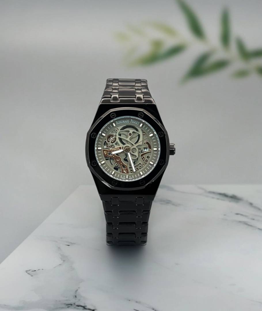 AUDEMARS PIGUEE T BLACK GREY WATCH