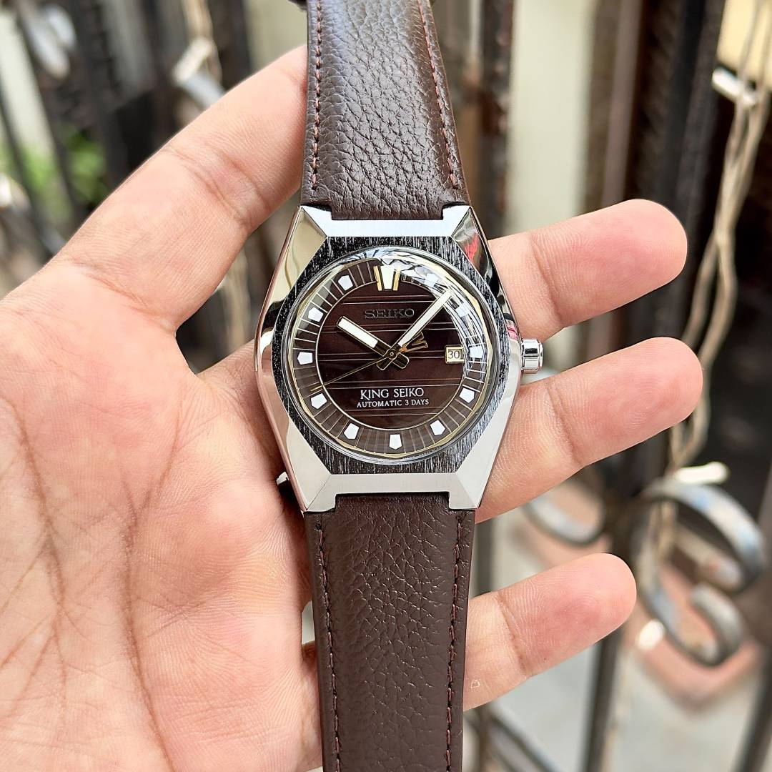 Seiko King Vanac Automatic full brown