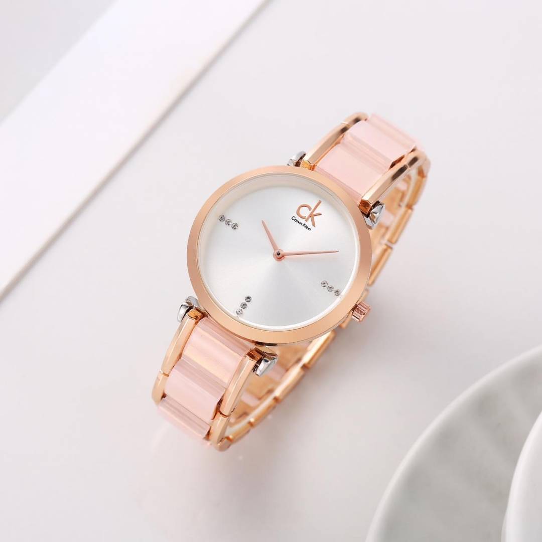 Calvin Klien Rosegold White Dial CK3722