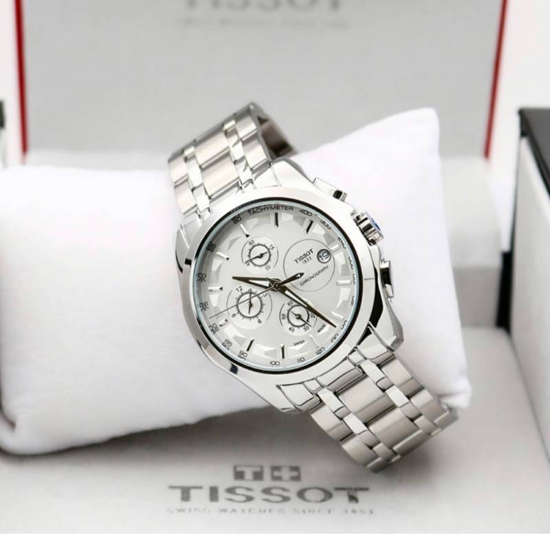 Tissoo t 1853 Couturier Silver-White