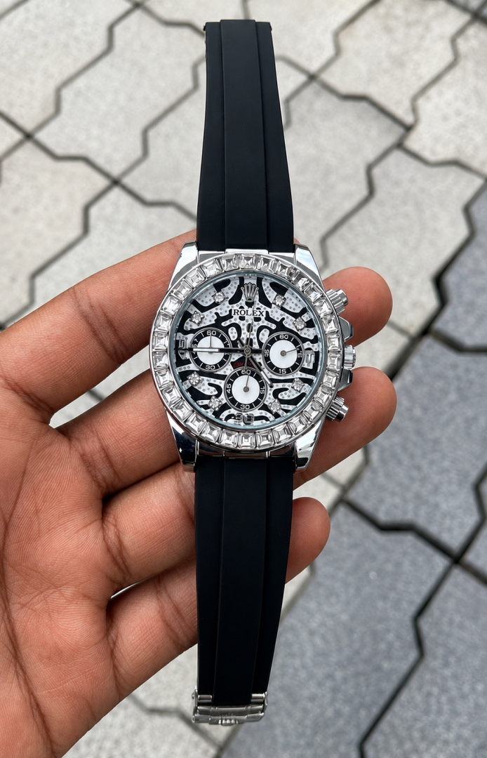 Rolee x Daytona Eye of the Tiger quartz movement premium silicone