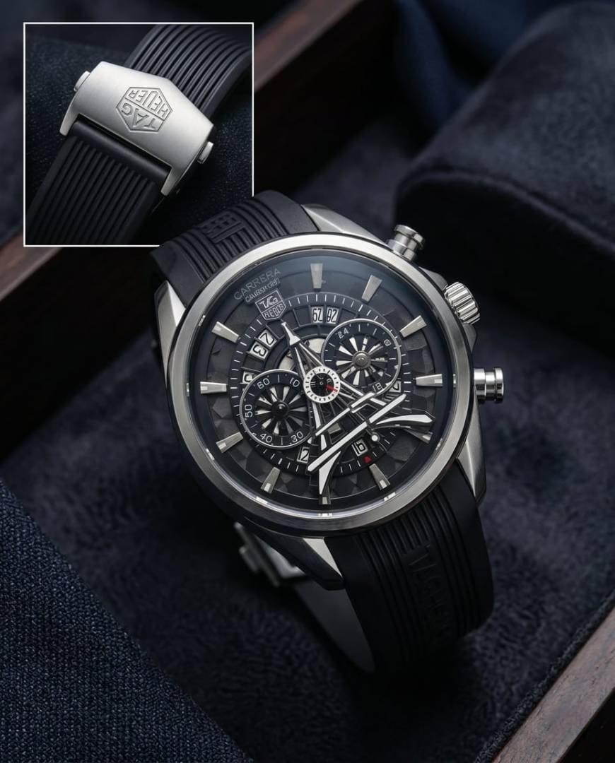 Tag Heuee r Carrera Paris EiffelTower Black-Silver