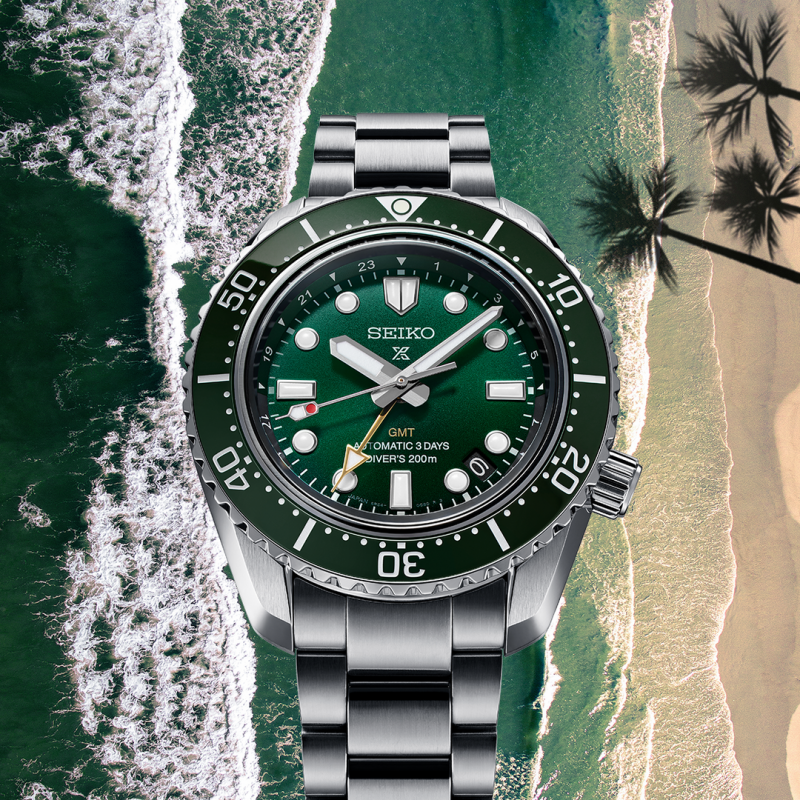 Seiko Prospex Marine Green Gmt - SPB381J1
