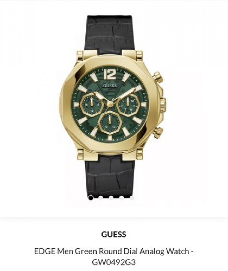 Guess Green Analog Authentic Store Quality