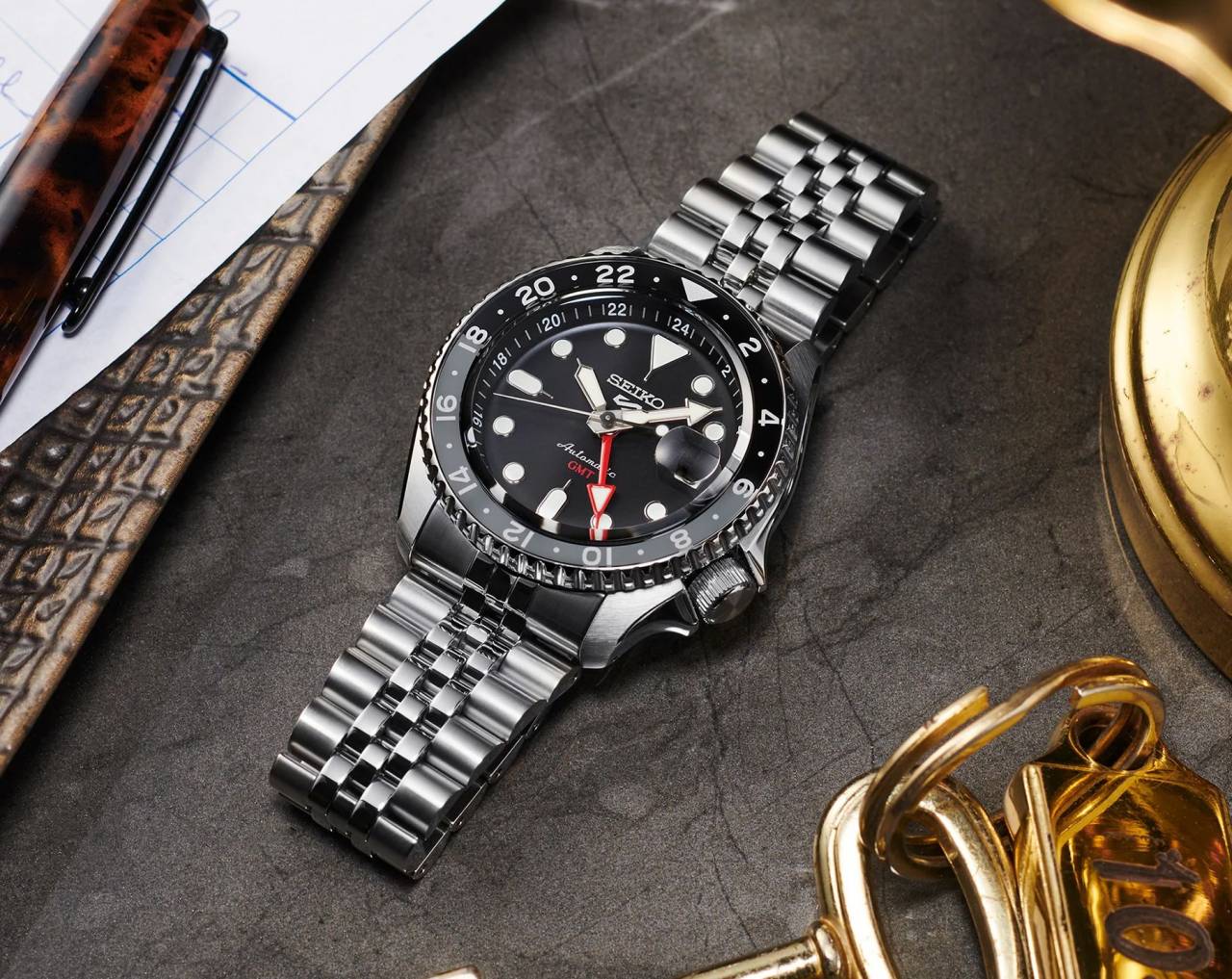 Seik o 5 Sports GMT Automatic WC 2040
