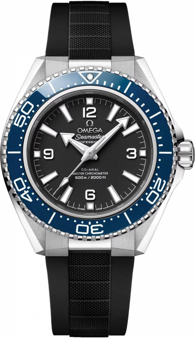 Omegg a Seamaster Planet Ocean 600M Co-Axial Master Chronometer black blue