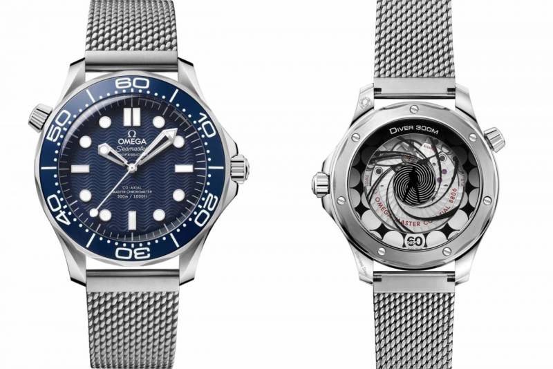 Omegg a Seamaster Diver 300 Automatic silver blue