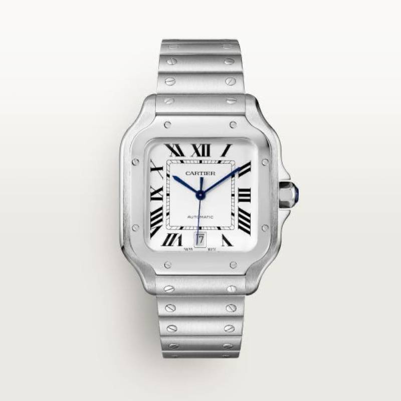 Cartiie r Santos Automatic Silver-White