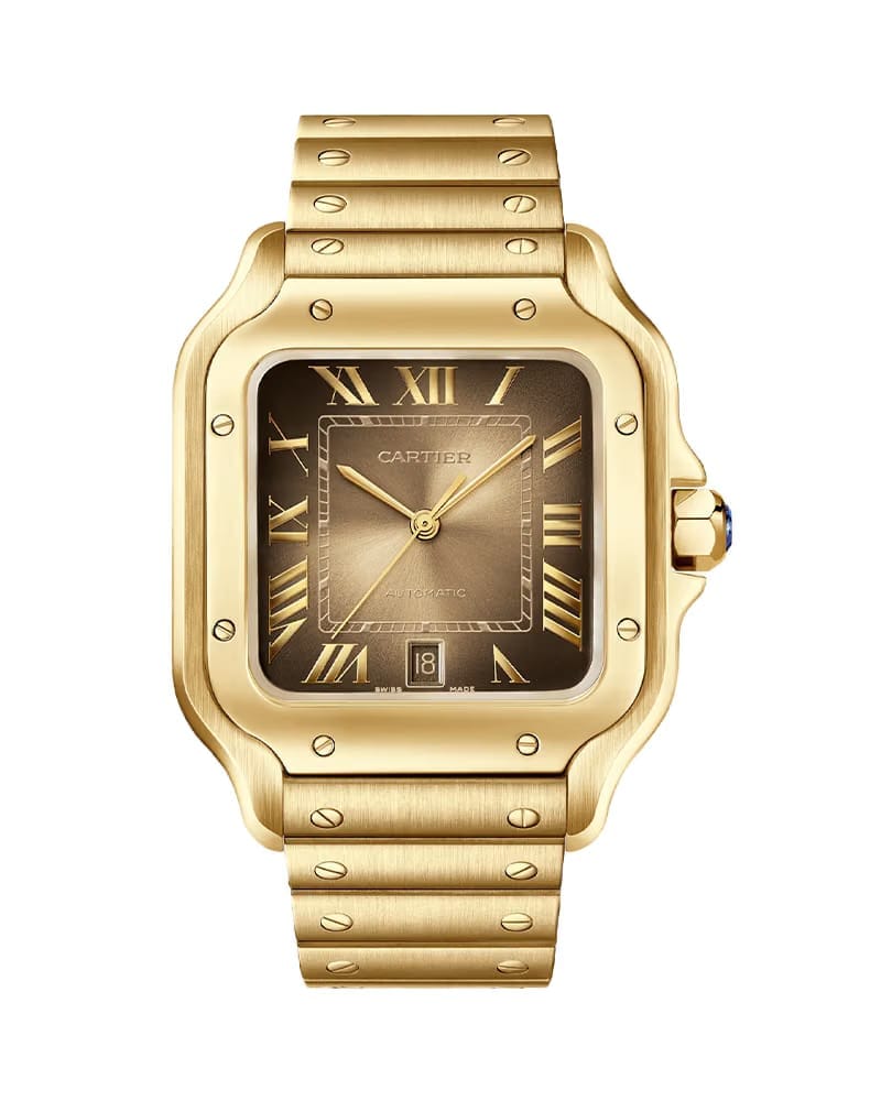 Cartiie r Santos Automatic full gold