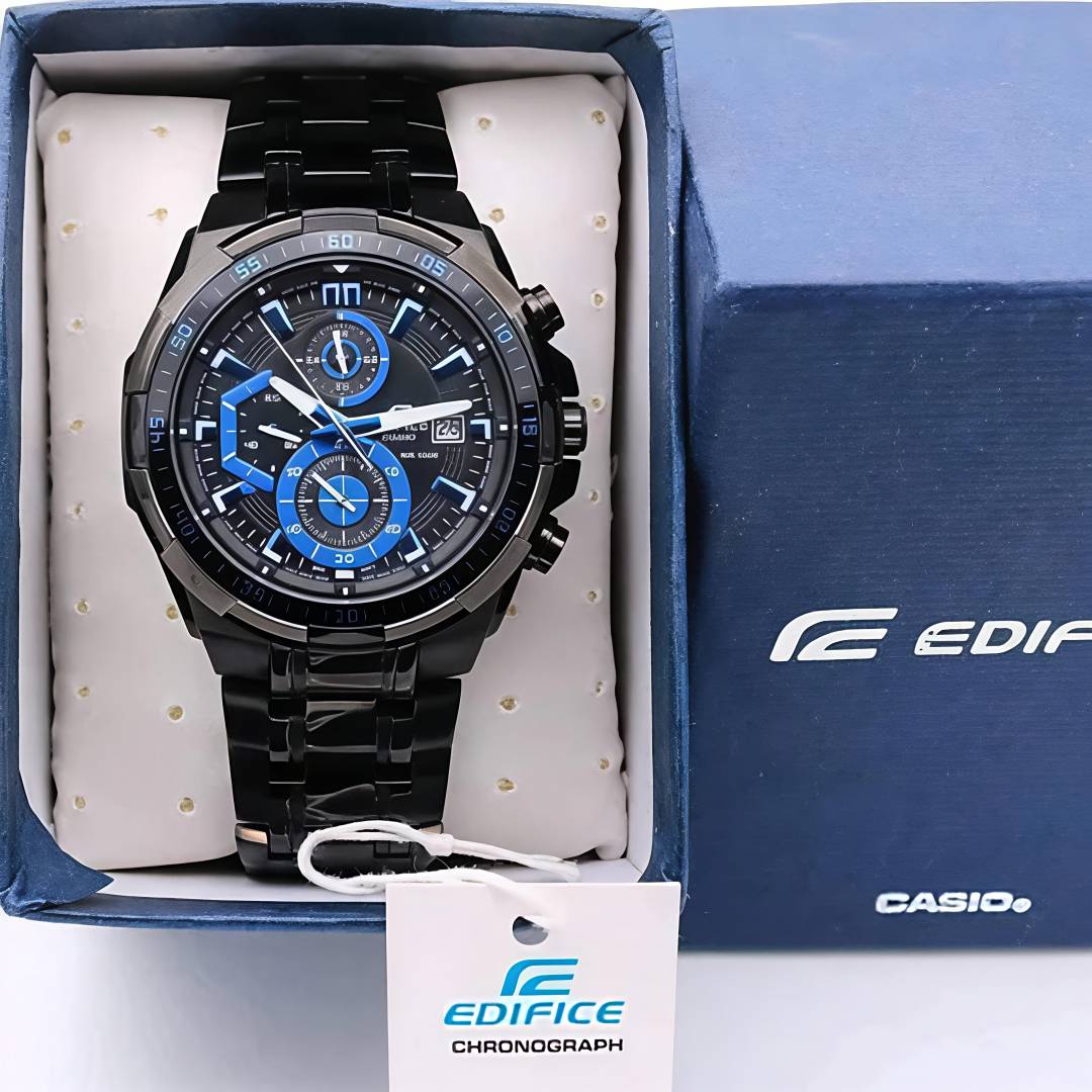 Casio Edifice Efr539 Black-Blue