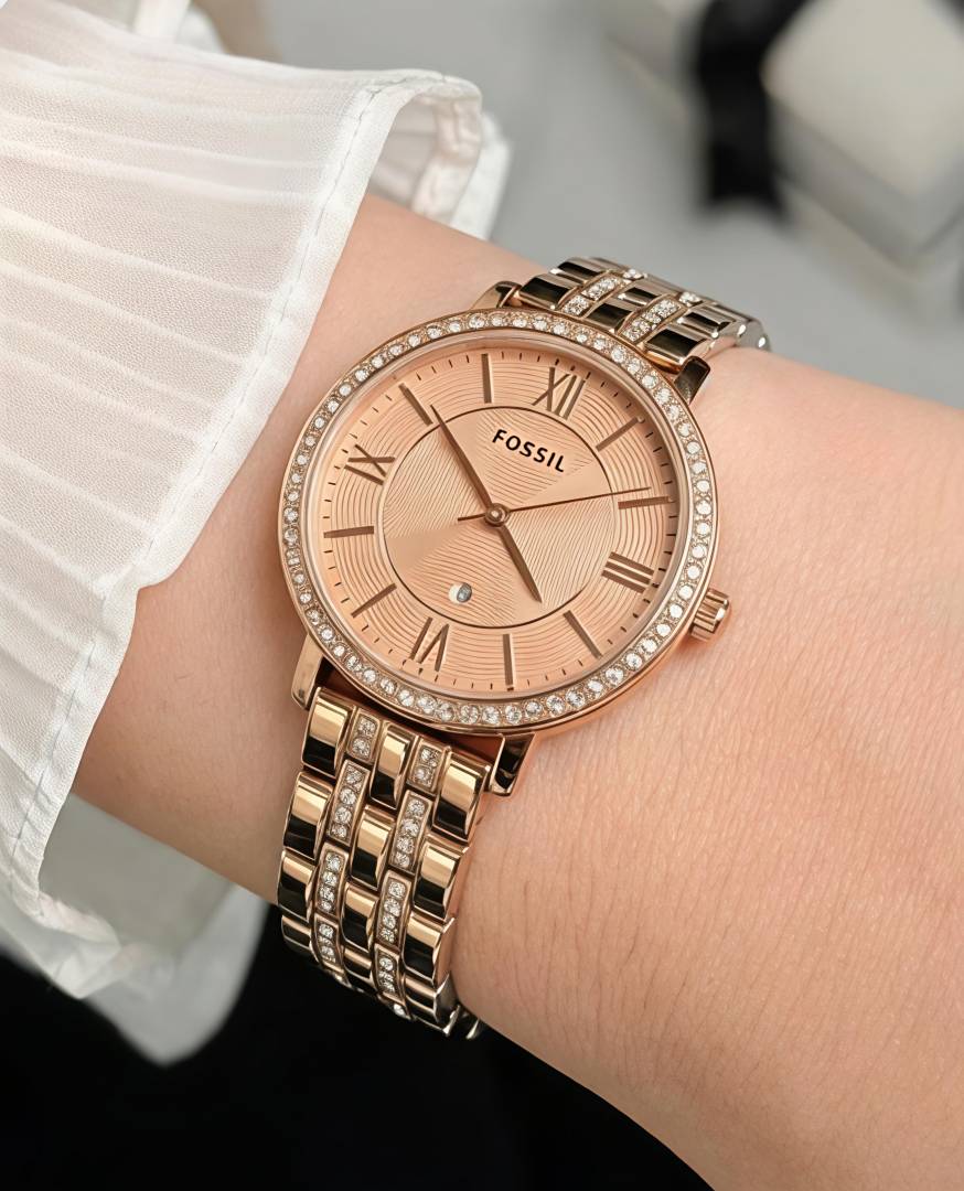 Fossii l Jacqueline Rose Gold Pink