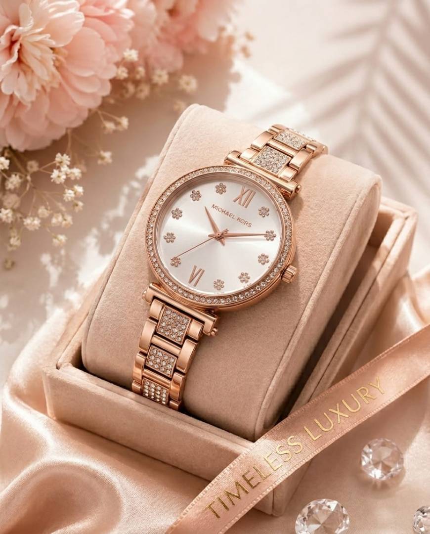 Michael l Kors Sofie Copper-White