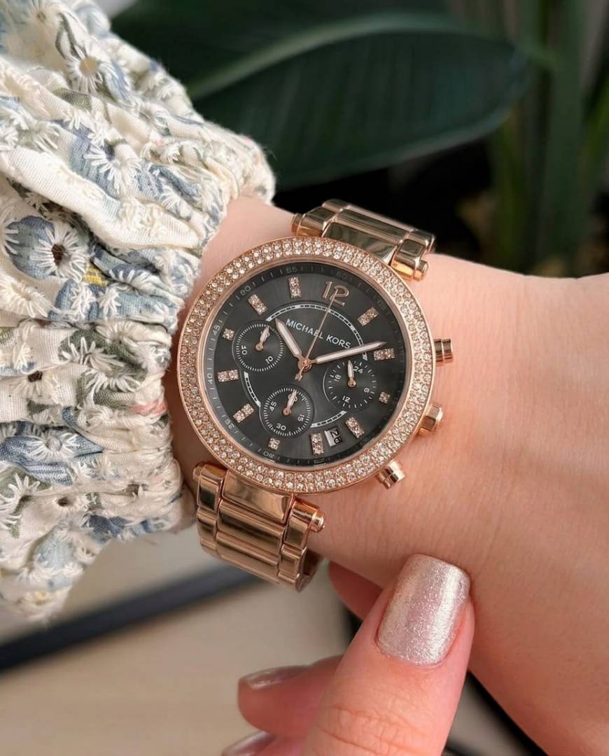 Michael l Kors Parker Copper-Black