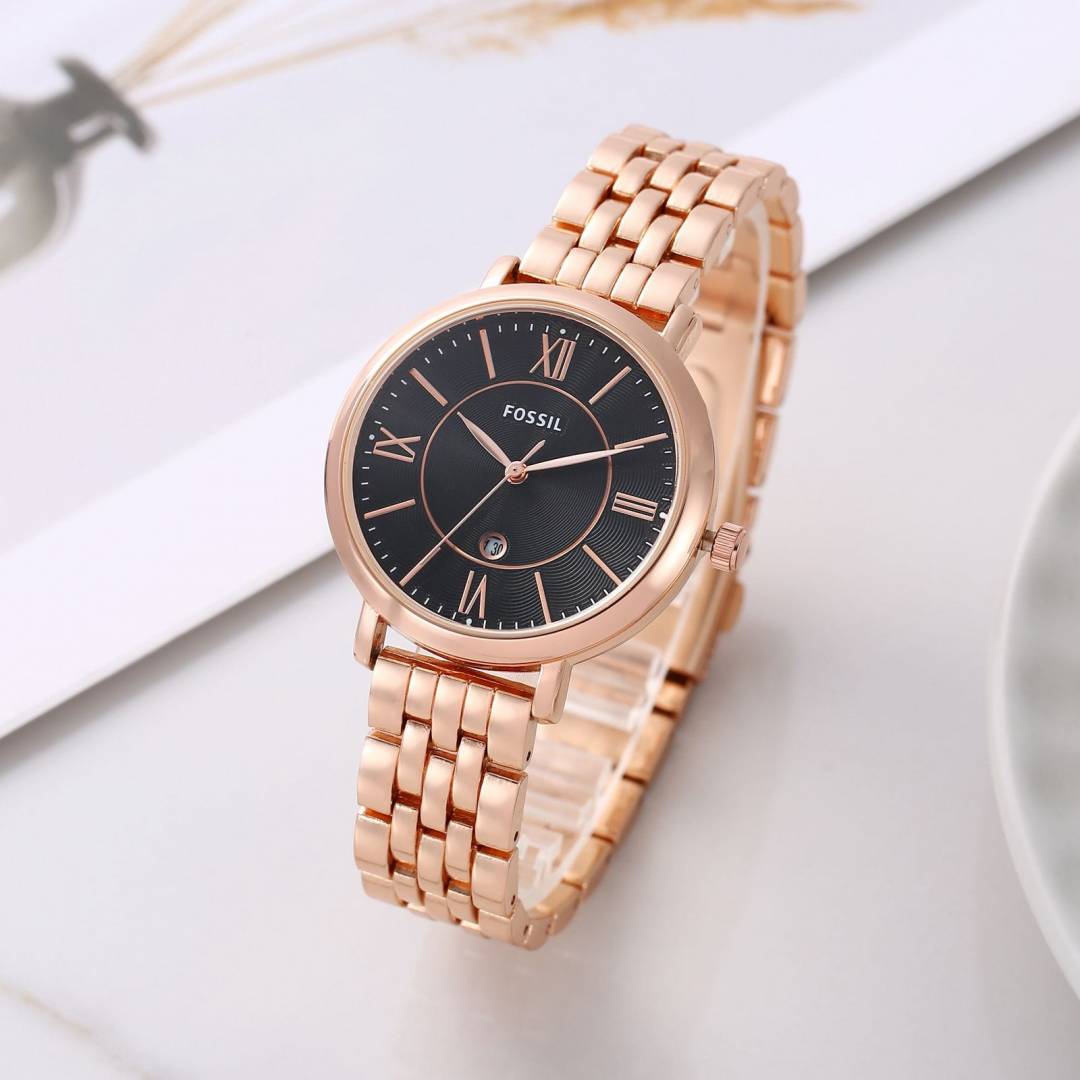 Fossii l Jacqueline Copper-Black