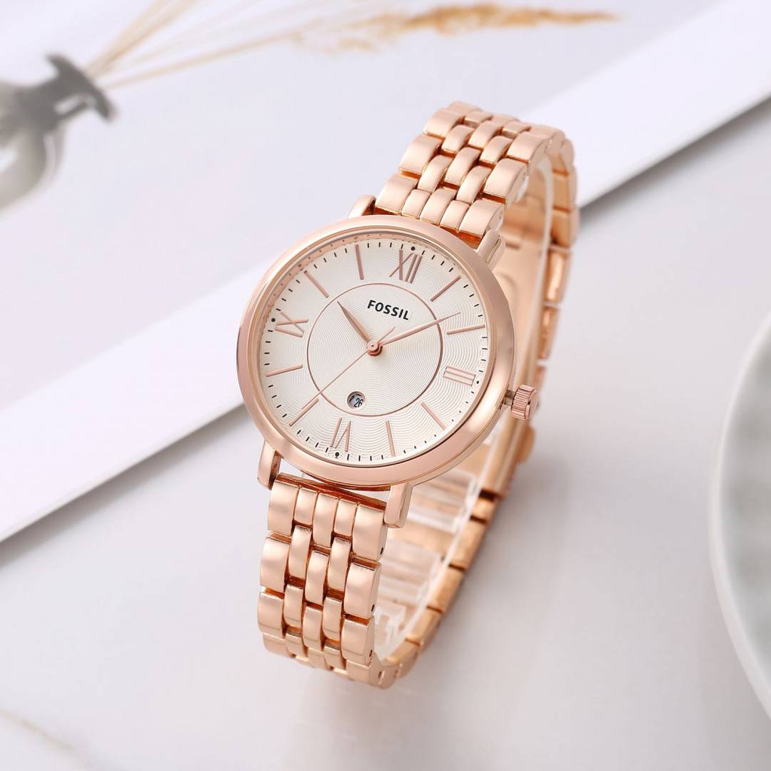 Fossii l Jacqueline Copper-White