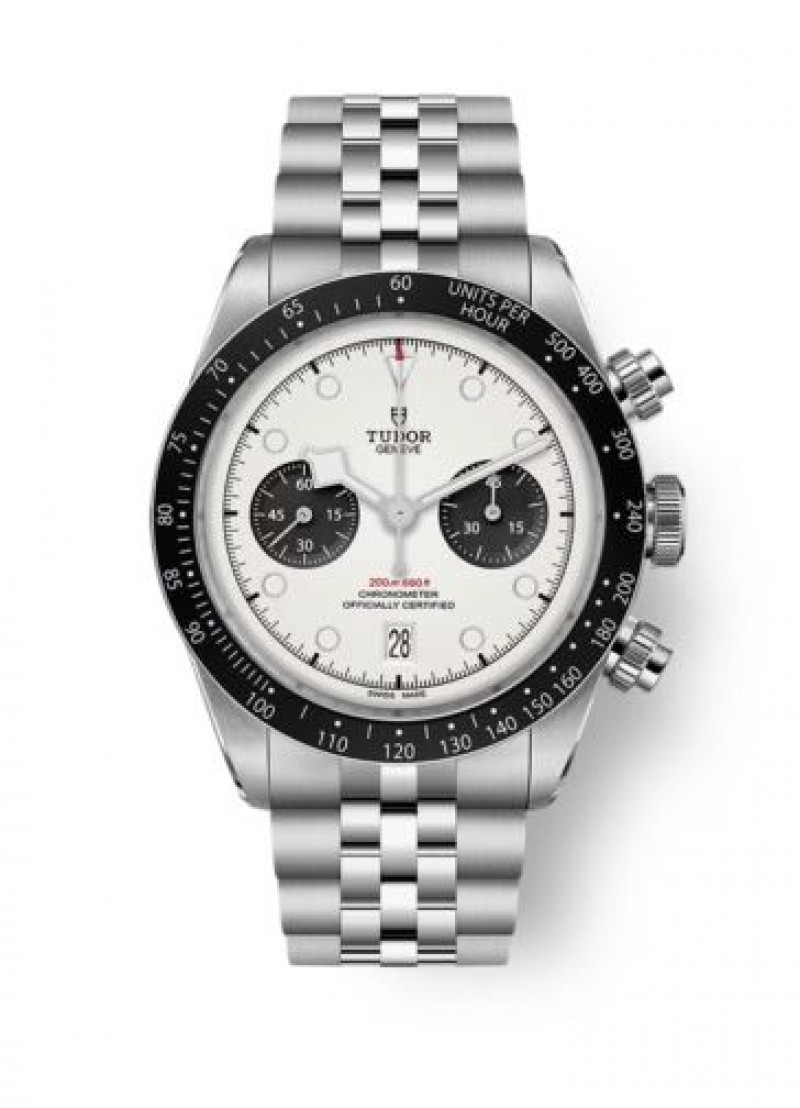 Tudor Black Bay Chronograph White Dial Jubilee
