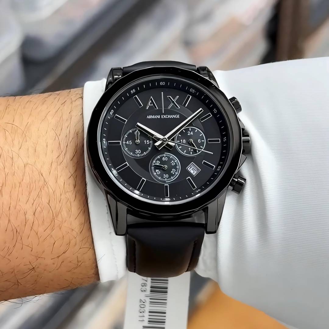 Armaan  i Exchange Gunmetal Leather J1046