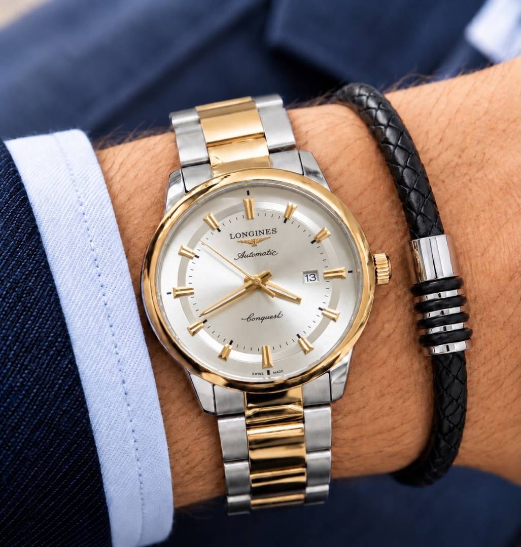 LONGINE WATCH gold-white WC 2092